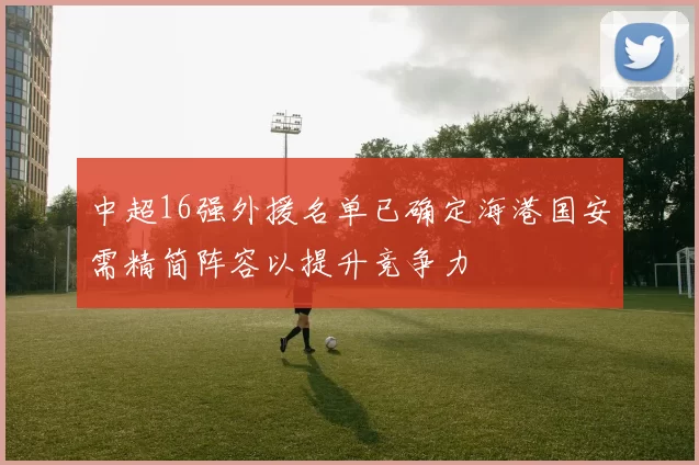 中超16强外援名单已确定海港国安需精简阵容以提升竞争力
